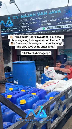 Etika berdagang yang sangat kami kedepankan, kami siap kirim atas nama kalian ke customer #tokokimialampung #kimia #kimialampung #tokokimia #tokokimiabandarlampung