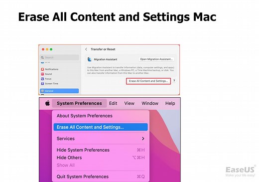 How to Erase All Content and Settings on Mac [macOS Ventura/Monterey]