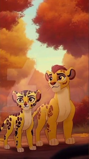 Lion king/Guard:Kion and Fuli' tribute