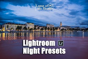 Vol 1. Lightroom Night Presets
