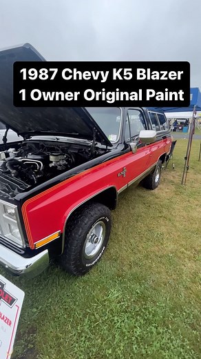 22K views · 83 reactions | 1987 Chevy K5 Blazer #chevyblazer #blazer #k #chevy #c #chevrolet #x #s #chevytrucks #squarebody #chevysilverado #gmc #trucks #chevytahoe #offroad #squarebodynation #chevynation #gmcjimmy #jimmy #nation #chevysuburban #squarebodychevy #chevroletblazer #silverado #chevyc #v #chevyequinox #chevylife #gmcsierra #bobevansclassics | Bob Evans Classics | Facebook