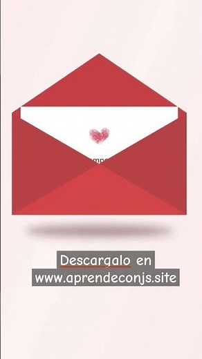 📜 Carta Animada con HTML, CSS y JavaScript 💖 | Proyecto Creativo 2025 🚀 #amor #love #javascript