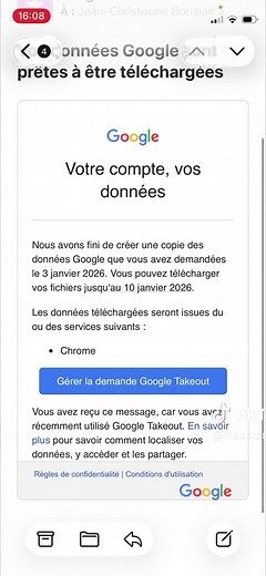 Comment exporter ses favoris Chrome sur iPhone (tutoriel complet) Découvrez dans ce tutoriel complet comment exporter vos favoris Chrome directement depuis votre iPhone ou iPad pour ensuite les importer dans Safari, Firefox... Contrairement à la version pour ordinateur, l'application mobile de Google ne propose malheureusement aucune option native pour exporter ses signets vers un fichier. Pour contourner cette limite et obtenir votre fichier de sauvegarde sans avoir besoin d'un PC ou d'un Mac, 