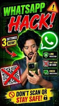 👉 WhatsApp Hack 😱 | Just Scan the QR Code and it's done! #WhatsAppHack #shohagbdtips #whatsapptips