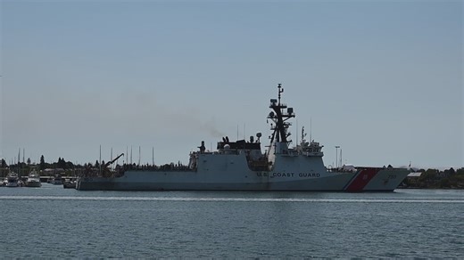 Coast Guard Cutter Bertholf Returns to Homeport on August 10, 2025
