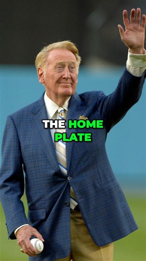 LEGEND: Only Vin Scully could give a 75-second history lecture on home plate and make it must-see TV. Fun Fact: The name Scully comes from the Old Gaelic name O'Scolaidhe, which means "scholar." Makes sense! ☘⚾ #Dodgers #baseball #MLB #baseballhistory | Irish American Baseball Society