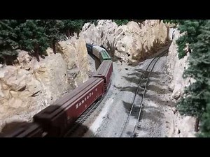 N scale santa fe railroad layout