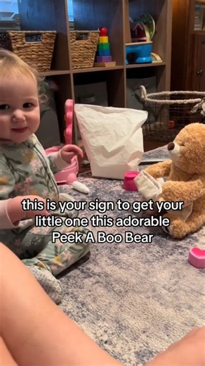 8.4K views · 107 reactions | 拾OMG! She’s finally here, and every baby is mesmerized! 笠The PEEK-A-BOO BEAR is not just a doll; it's a delightful companion that brings endless joy and cuddles to your little one!  Whether for a birthday, holiday, or just because, this enchanting bear is the *ultimate gift* for any baby! | Separatelypm-7 | Facebook
