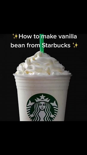 How to Make Vanilla Bean Frappuccino at Home