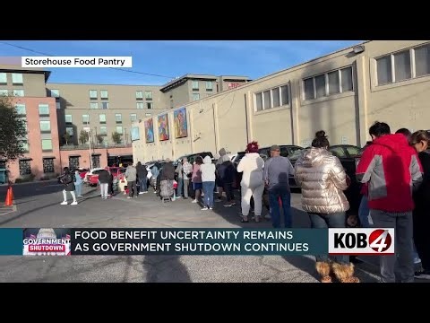 Food benefit uncertainty remains as government shutdown continues
