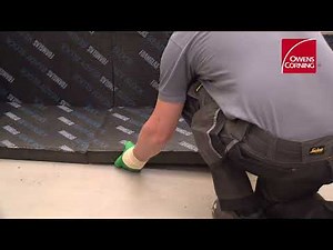 FOAMGLAS® isolation de toiture compacte FOAMGLAS® READY BLOCK collé au RMOS