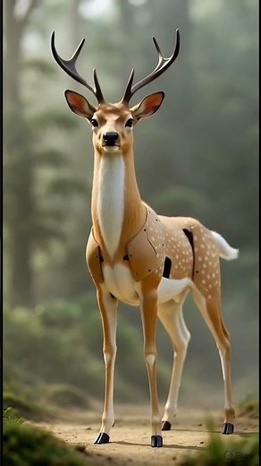 🦌 DEER ROBOT REALISTIC COLOR + CONNECTED VERSION | Cinematic Short | Vellai Mayil