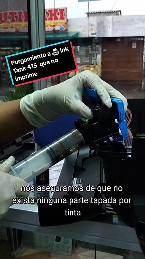 Reparación de Impresora HP Ink Tank 415: Purgamiento y Solución de Problemas