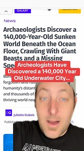 297K views · 5.6K reactions | Archeologists have discovered a 140,000 year old underwater city. #fypage #fypシ #viralvideoシ #discovery #archeologist #underwaterworld #city #fossils #evolution #crazy #indonesia #Wow #BreakingNews | Joe Larson | Facebook