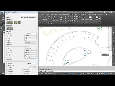 Creating Parking Stalls in Almost No Time using Autodesk Vehicle Tracking