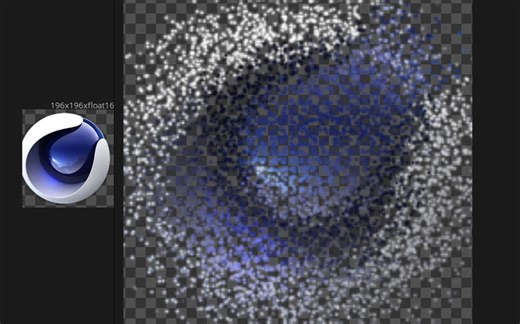 3分钟在达芬奇里做出粒子飘散的效果~（Davinci 16教程）