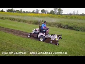 Grasshopper Verticutter Verticut Machine Dethatcher
