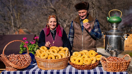 How to make crispy hazelnut bagels at home