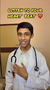 How heart sounds like | Listen with me 🩺🫀 #shorts #aiims #heart