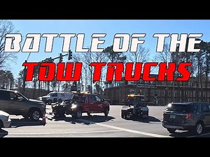 I Witnessed a Tow Truck BATTLE in the Middle of an Intersection!