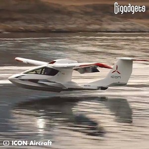 This amphibious aircraft comes with foldable wings to park in your garage. | GIGadgets