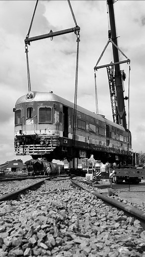 So we said something BIG was coming…. Well here it is! Our 954 - This was not planned and definitely not something we needed but when we get an idea we go with it (even is that’s 50 ideas a week 😂) The logistics of moving this was a nightmare and definitely something that tested me beyond anything I was ever capable of but we did it! We have big plans for these three trains, we plan on converting them into hotel suites not self contained trains like all the others! I also plan on refurbishing t