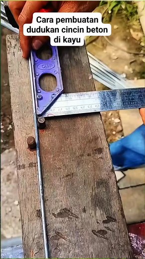 646K views · 2.9K reactions | Cara pembuatan dudukan cincin beton di kayu #reels #tips #info | Nandar Prayoga | Facebook