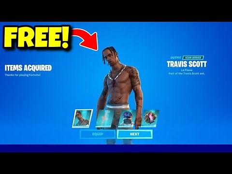 How To Get TRAVIS SCOTT Skin For FREE In FORTNITE! (Chapter 5)
