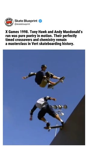 The Art Of Vert Skateboarding ✨ | Tony Hawk & Andy Macdonald #skateboarding #skate #xgames