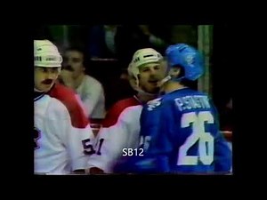 Larry Robinson hit Anton Stastny 1986 87