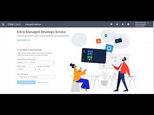Citrix Managed Desktops - Part 1