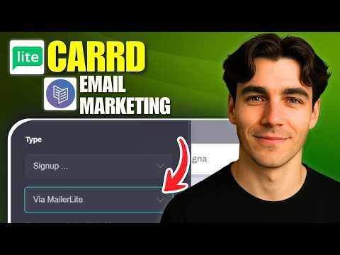How to Use Carrd for Email Marketing with MailerLite (Tutorial 2026)