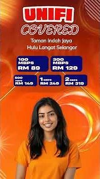 Unifi Home Covered Taman Indah Jaya Hulu Langat Selangor