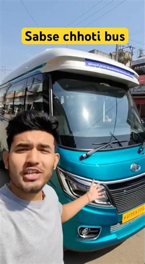 India’s Smallest Bus on the Road?! 😱 People Can’t Believe This Tiny Bus! #Shorts #Viral #India