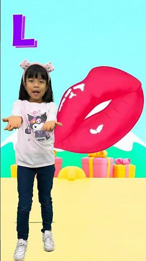 Aprendiendo Palabras con la letra L - Canciónes Infantiles con Dibujos Animados - #letral