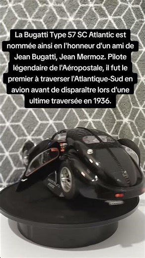 La Bugatti Type 57 SC Atlantic, à l'echelle 1/18. #diecast #bugatti #solido