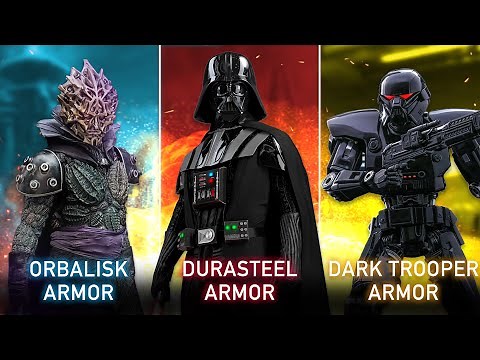 Every Single Powerful Armor in Star Wars Explained in 17 Minutes!