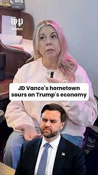 What does JD Vance's hometown think of him?