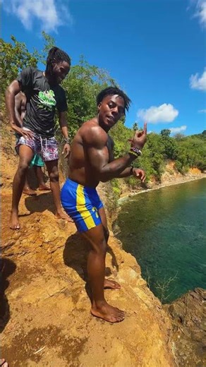 MY FIRST BACKFLIP IN THE CARRIBEAN! 🇱🇨