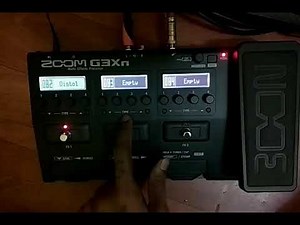Zoom G3xn how to make patch..