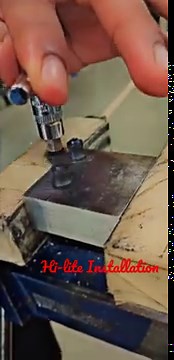 Hi-lite installation, Threaded parallel shank permanent Fasners