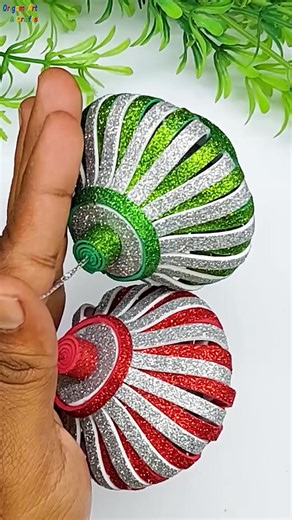 1.2M views · 15K reactions | Amazing Christmas ornaments making very easy instruction step by step at home - DIY Christmas crafts #handmade #Christmas #decor | Origami Art & Crafts | Facebook