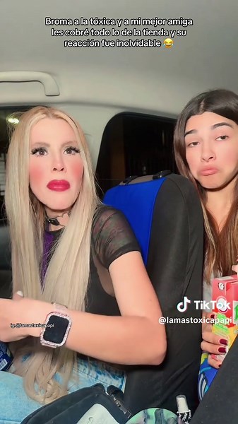 La reacción que dieron NO me la esperaba!!! #toxica #amiga #humor #jaja #broma @✨Soy Linda Ortega✨