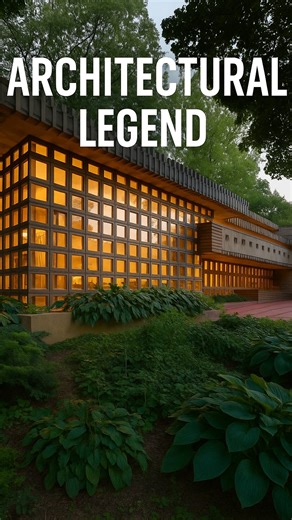 Chris Hubel | Detroit’s only Frank Lloyd Wright masterpiece — the iconic Dorothy H. Turkel House. An architectural legend. 🧡🏛️ | Instagram