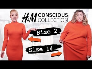 Size 2 & Size 14 Try On The Same Outfits From H&M's Sustainable Line