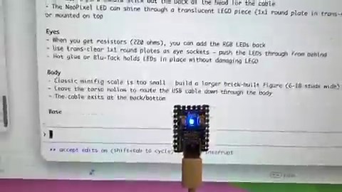 A 46 second clip from a dorm room in Hangzhou is teaching people how to build their first AI agent for $2. A CS student showing how to set up a Claude Code notification light from a cheap USB-C chip. Blue LED. Plugs into any laptop. Blinks when your AI agents are working.The clip was in Mandarin. No subtitles. Didn't matter. While Silicon Valley spends $10M training AI models, a kid in China just showed the world how to build an AI command center for the price of a coffee.The post had 300 views