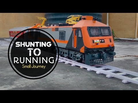 Model wap7 Shunting to running || Small Journey