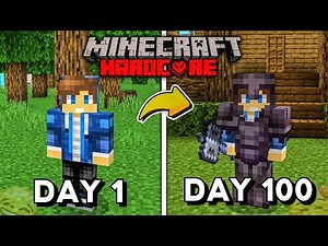 I Survived 100 Days In Minecraft PE 1.21 Hardcore (Hindi)