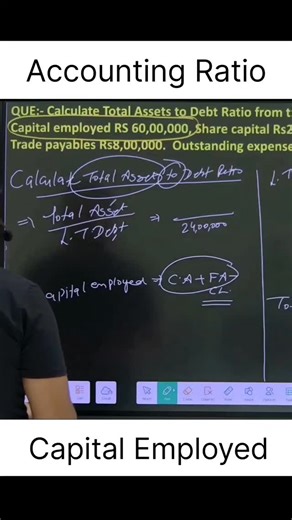 Varun Tyagi Classes on Instagram: "Capital Employed | Accounting Ratios Class 12 Solvency Ratios Explained | Accounting Ratio Class 12 Commerce (Full Chapter in Hindi) In this video, you’ll learn everything about Solvency Ratios — their meaning, types, formulas, and practical examples explained in simple Hindi for Class 12 Commerce students. This video covers the complete Accounting Ratio Chapter (Financial Statement Analysis) and is perfect for CBSE and State Board Exam preparation. 📘 In this