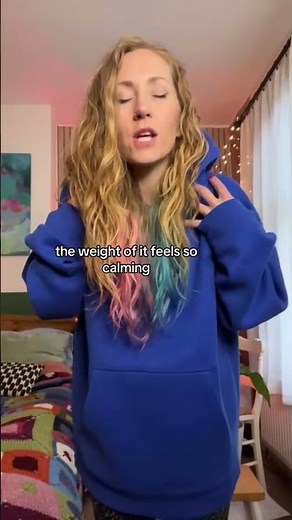 A hoodie with built in stress balls! 😍 from cloud nine clothing